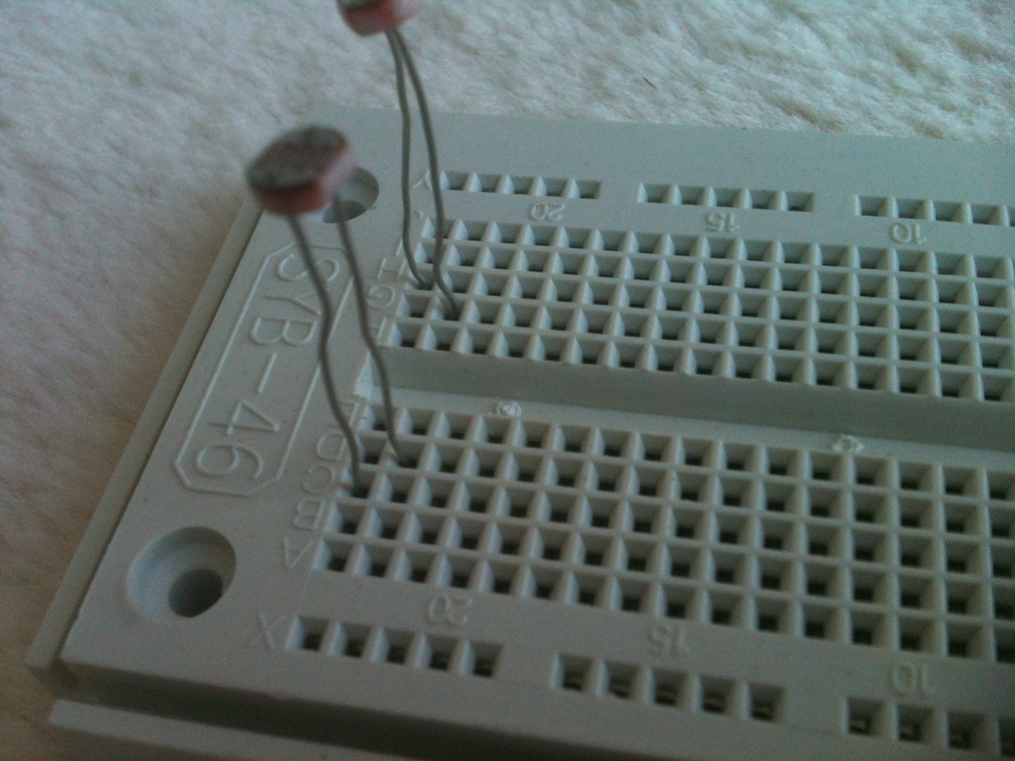 photo resistors first