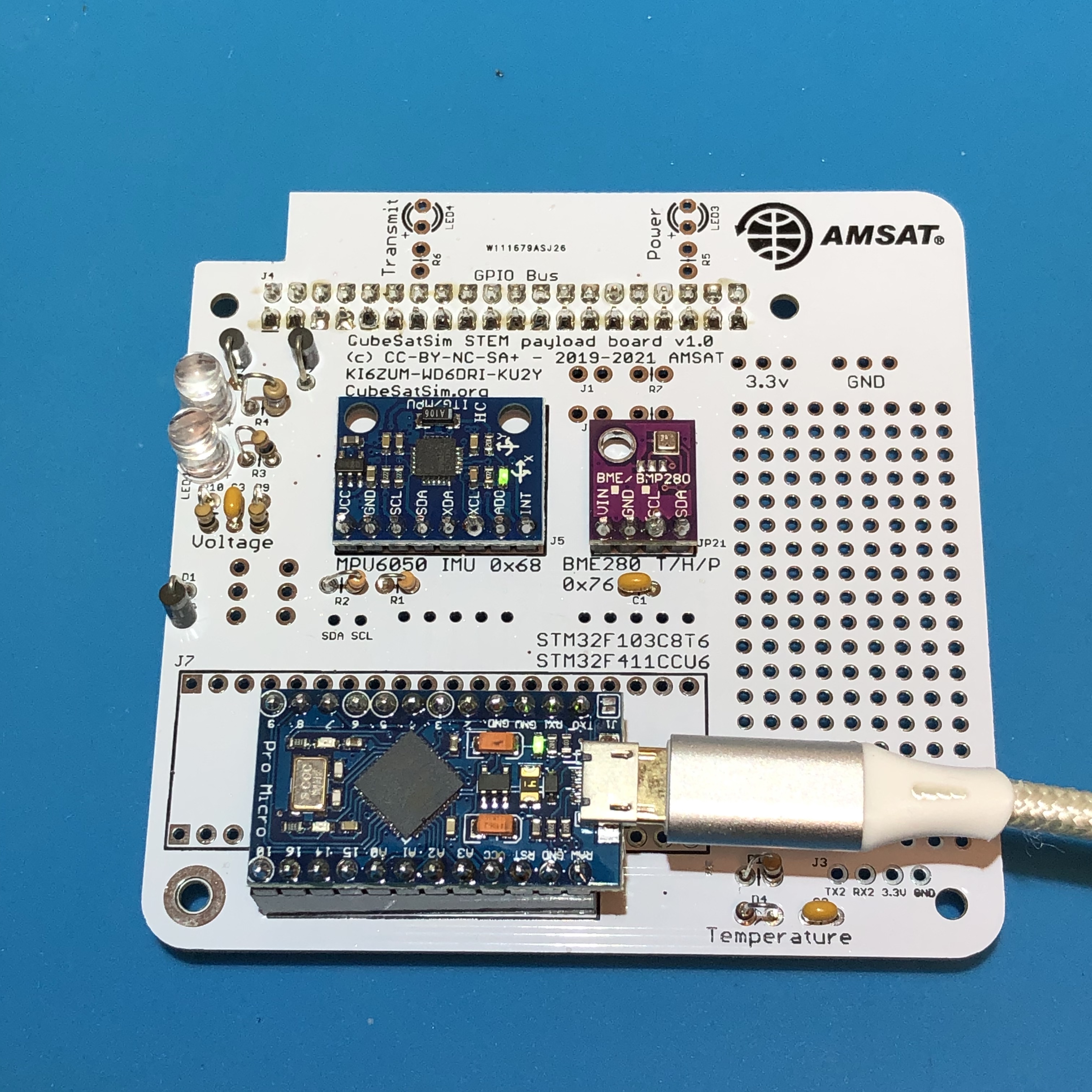 STEM Payload PCB