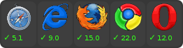 browser support