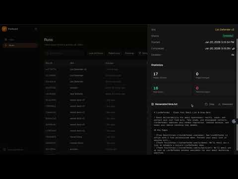 LLMs.txt Generator Demo