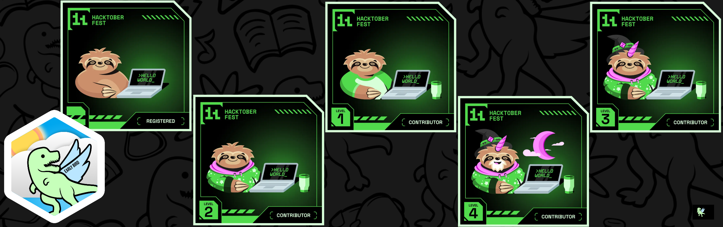 An image of @avinashkrsingh01's Holopin badges, which is a link to view their full Holopin profile