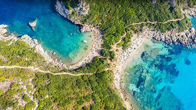 Porto Timoni beach, Corfu, Greece (© nantonov/Getty Images)