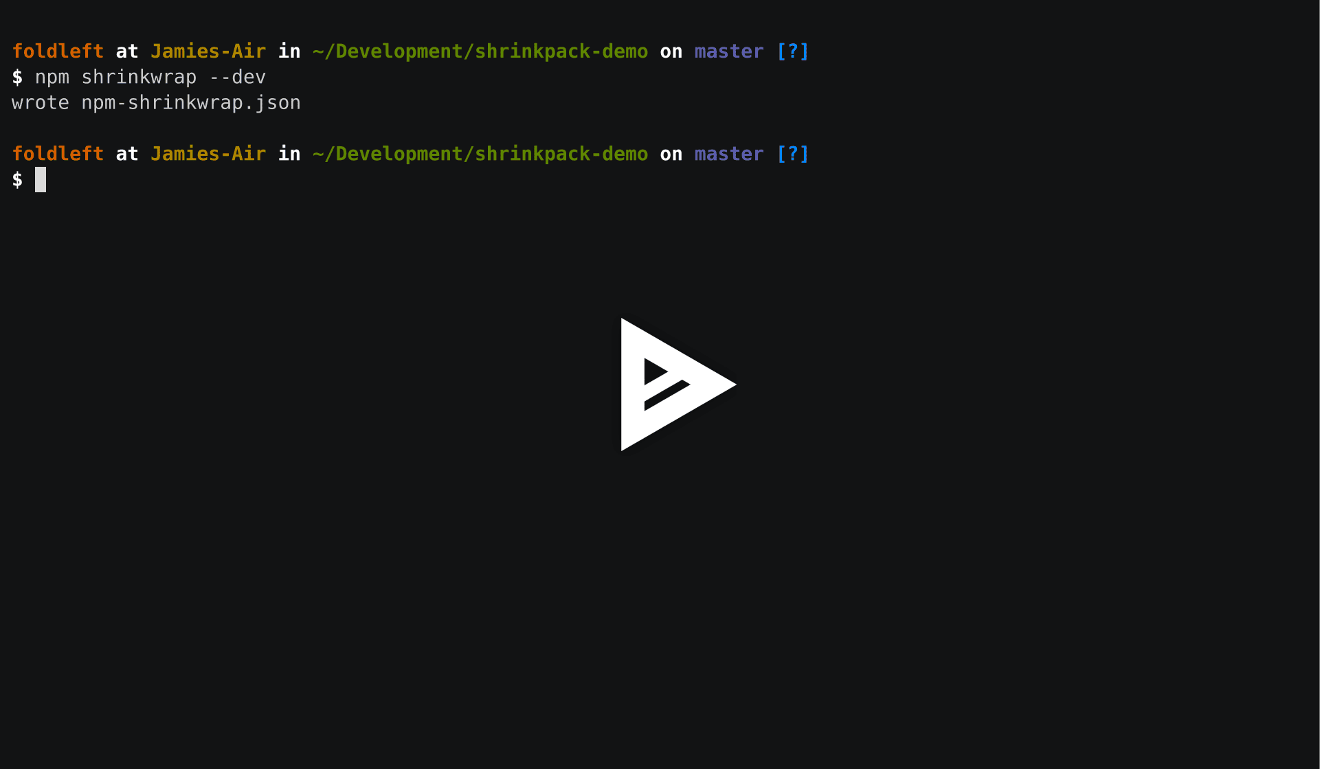 asciicast