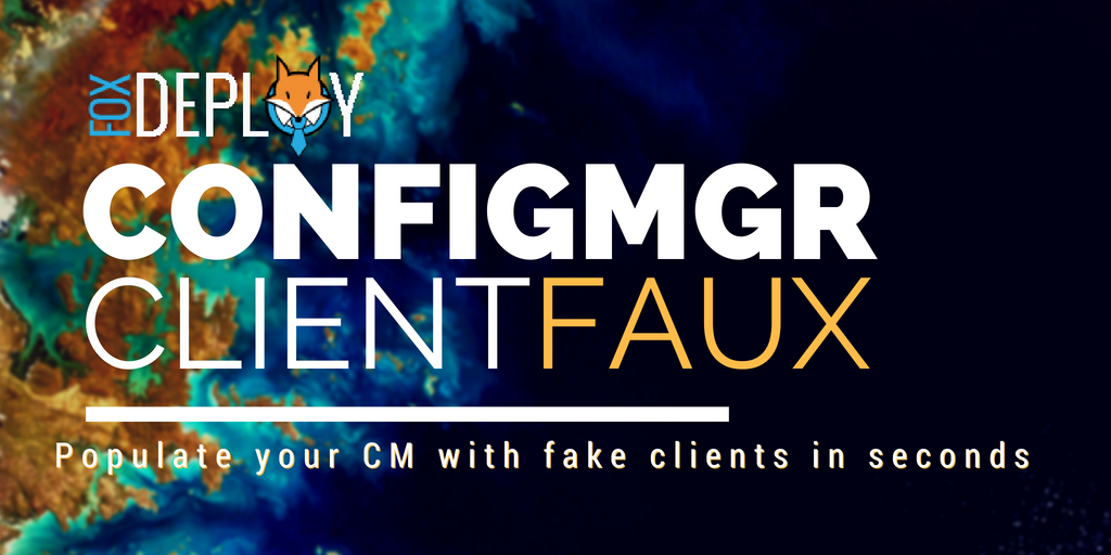 ClientFaux logo, think 'sly like a fox'