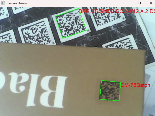 desktop barcode and QR code reader