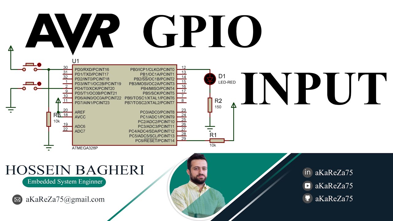 aKaReZa 23 – AVR, GPIO - PART B Thumbnail