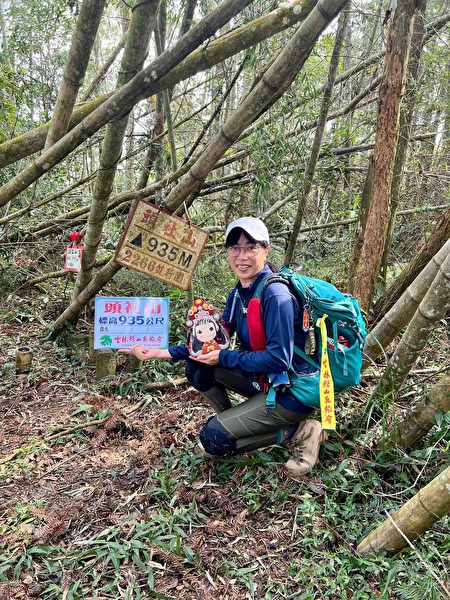 台湾工艺之家周秀惠，除了拼布专家之外，同时也是登山高手。