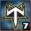Achievement badge icon