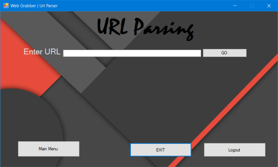 Web Grabber URL Parsing