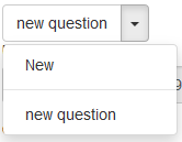 New Question Button