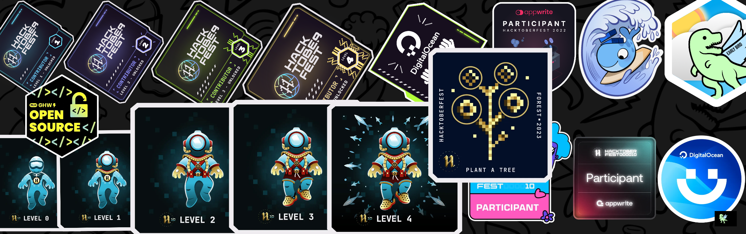 @ajs's Holopin board