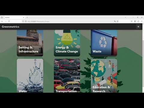 Ejecución detallada de la aplicación GreenMetrics.