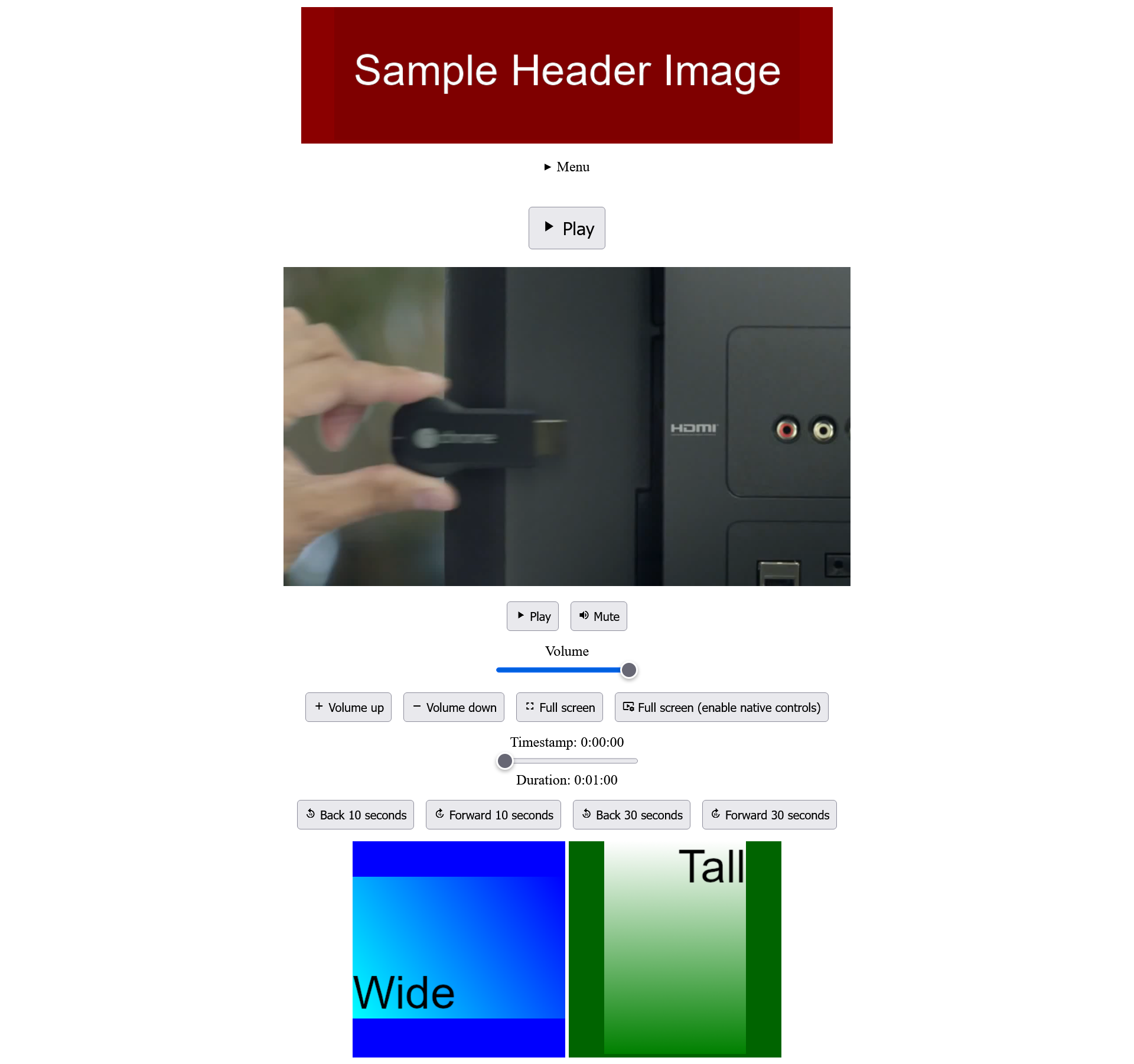 A screenshot of the page in Page View