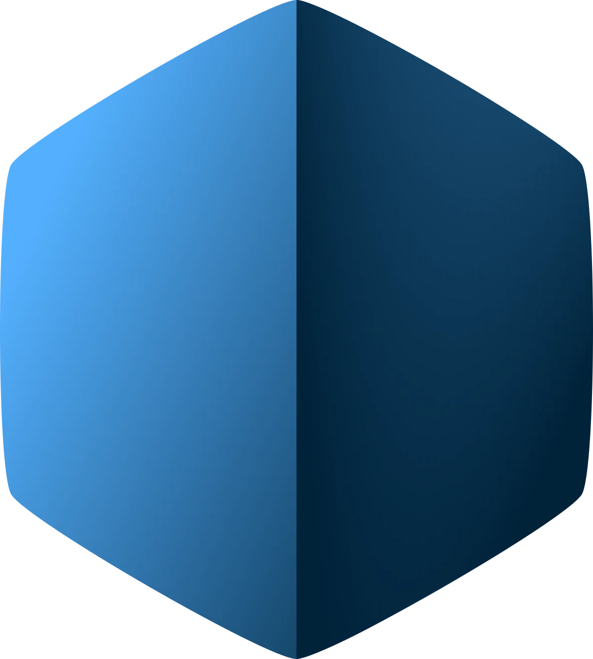 Blue cube logo of Emil Rühmland Software Resolution