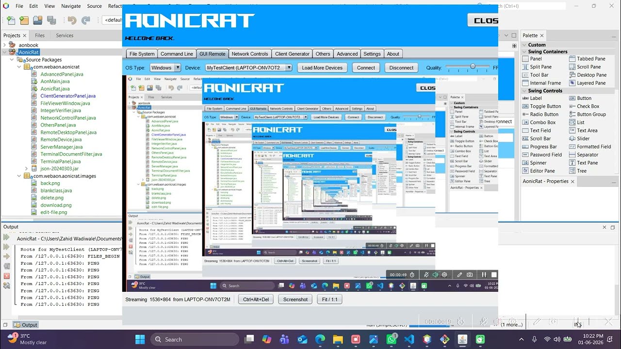 AonicRAT Demo
