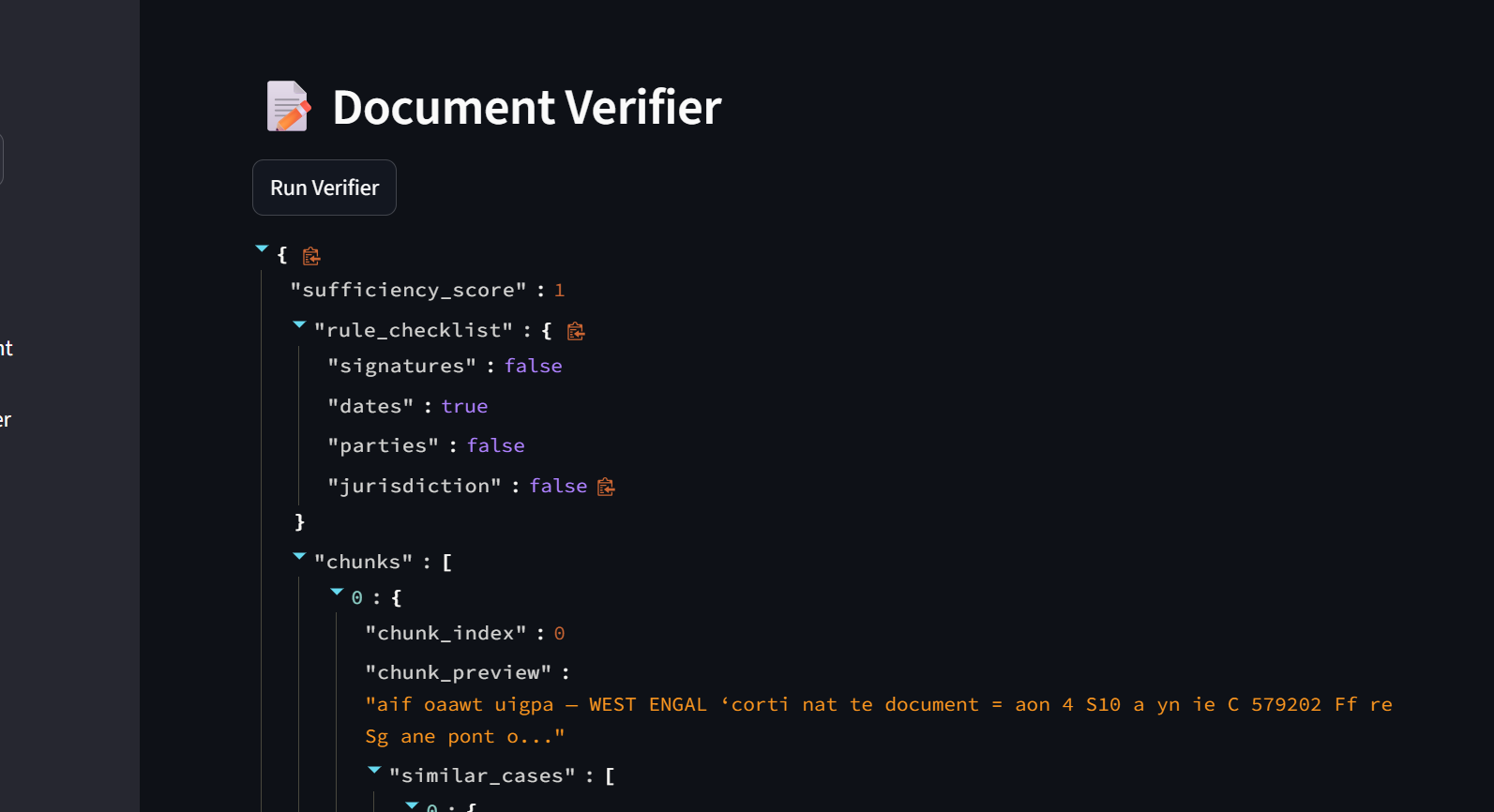 Verifier Demo