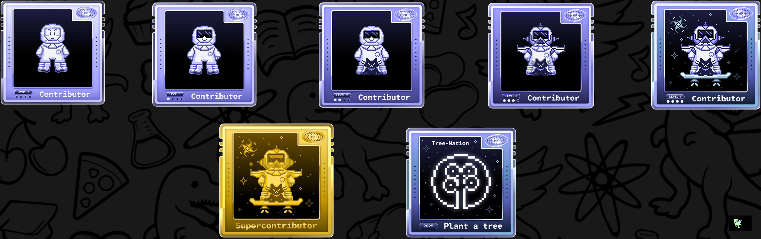 An image of @fidelisaboke's Holopin badges, which is a link to view their full Holopin profile