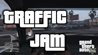 GTA 5 - Funny Traffic Jam - PS4 Gameplay