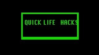 Quick Life Hacks by RED 6