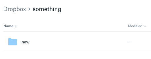 dropbox-api---folder-created