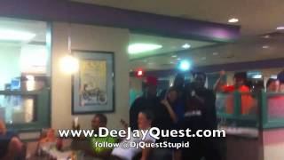 Wrestlemania fight at Dennys in port charllote