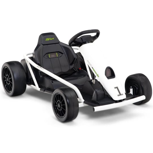 ridington-24v-kids-electric-go-kart-with-drift-function-white-1