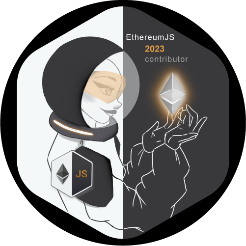 GitPOAP: 2023 EthereumJS Contributor GitPOAP Badge