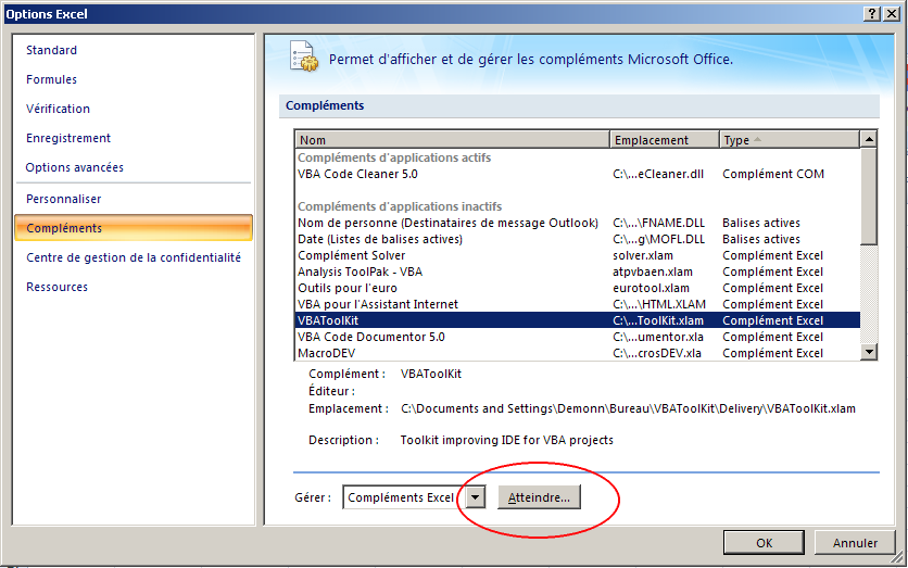 Excel Add-Ins