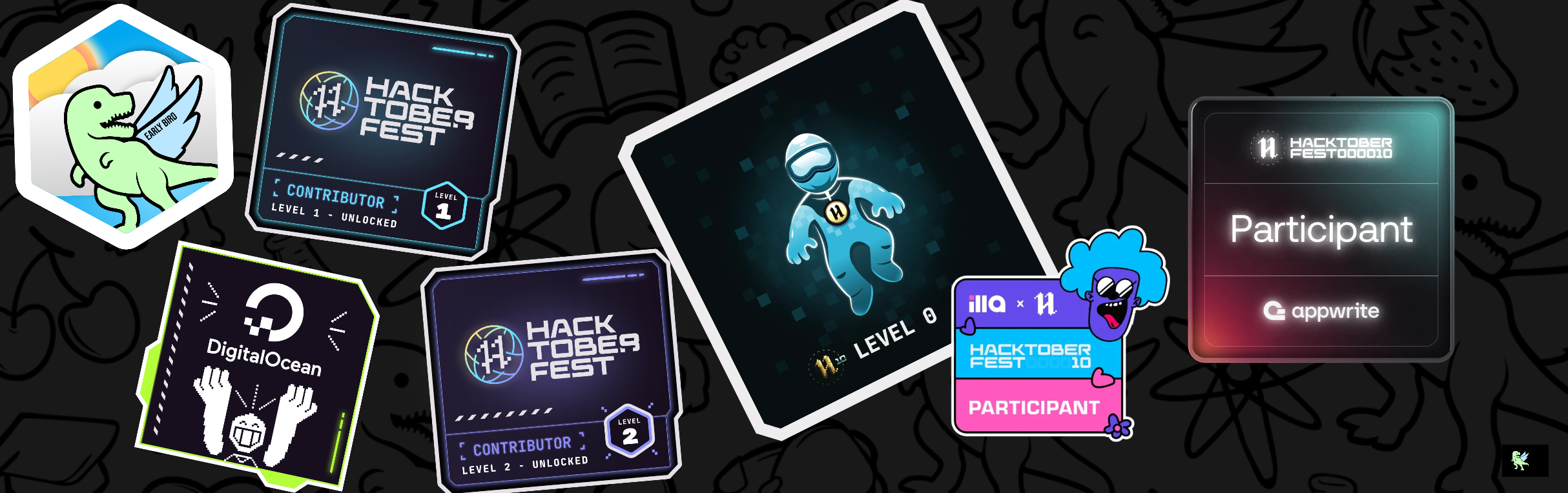 @jk_gan's Holopin board