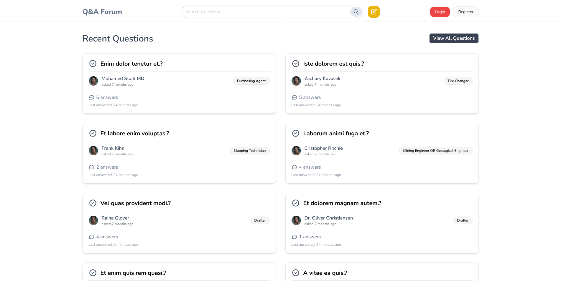 laravel-qna-forum