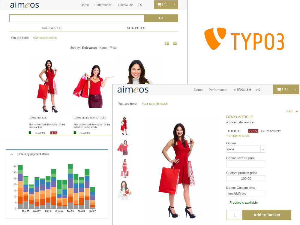 Aimeos TYPO3 demo