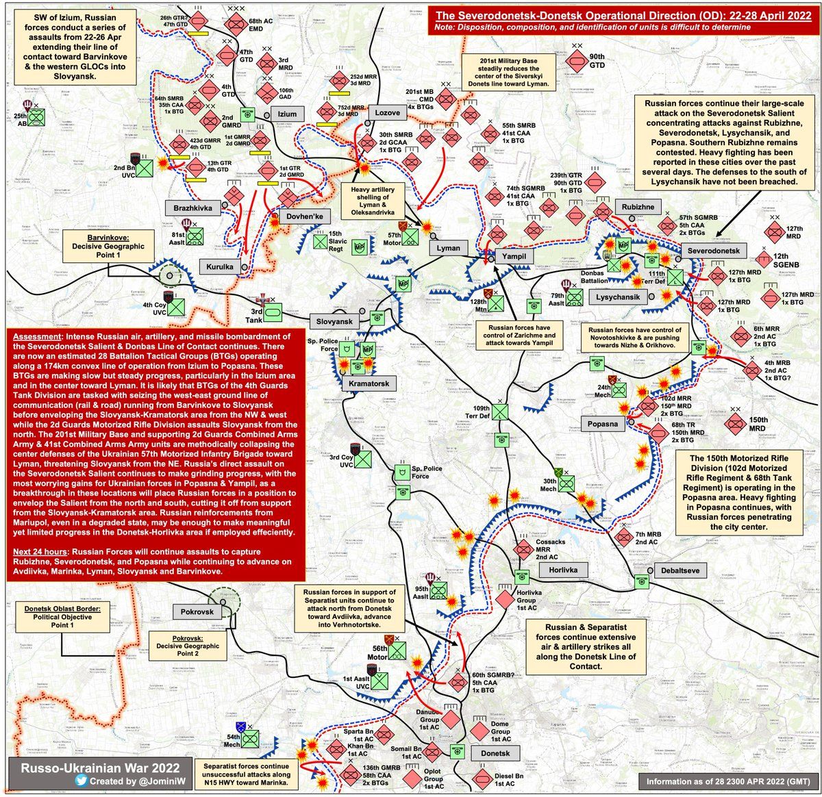 Severodonetsk-Donetsk OD 2022.4.22-28 🔍