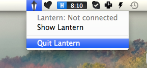 quit lantern