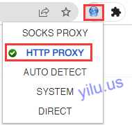 Proxy Helper extension