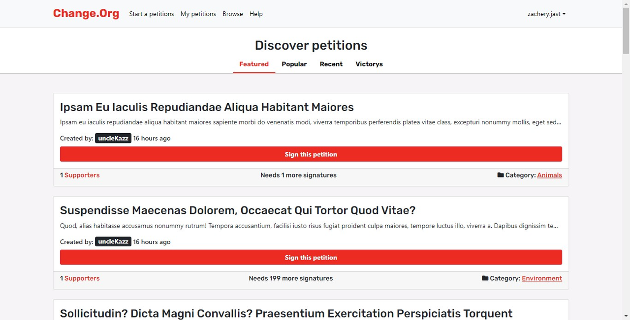 GitHub - DevAthul-88/Change-Org-Clone: This is a clone web application ...