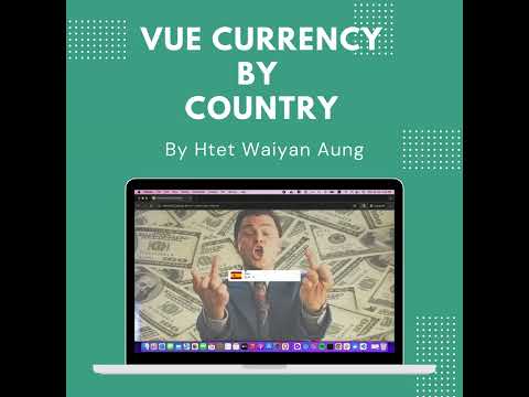 Vue Currency By Country