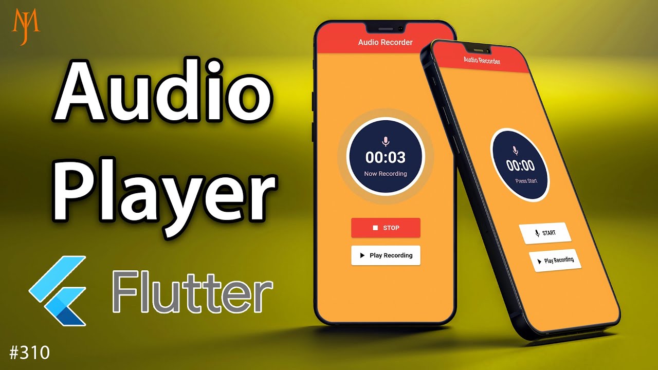 Flutter Tutorial - Making An Audio Player App [2021] YouTube video