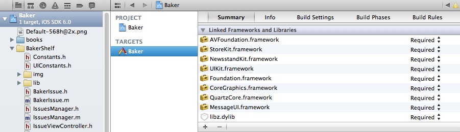 baker frameworks