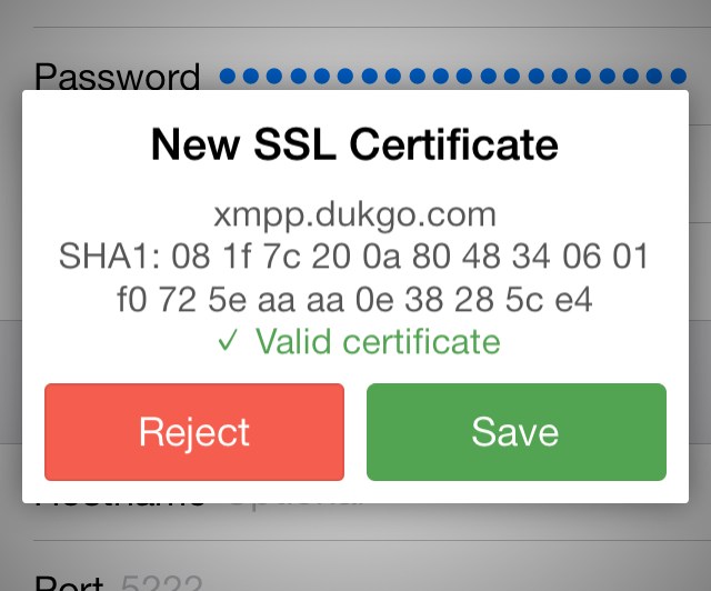 SSL Pinning Support