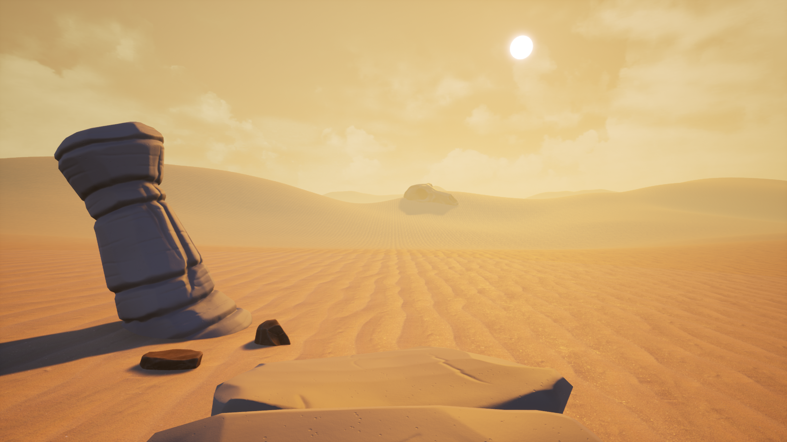 UE4 desert scene