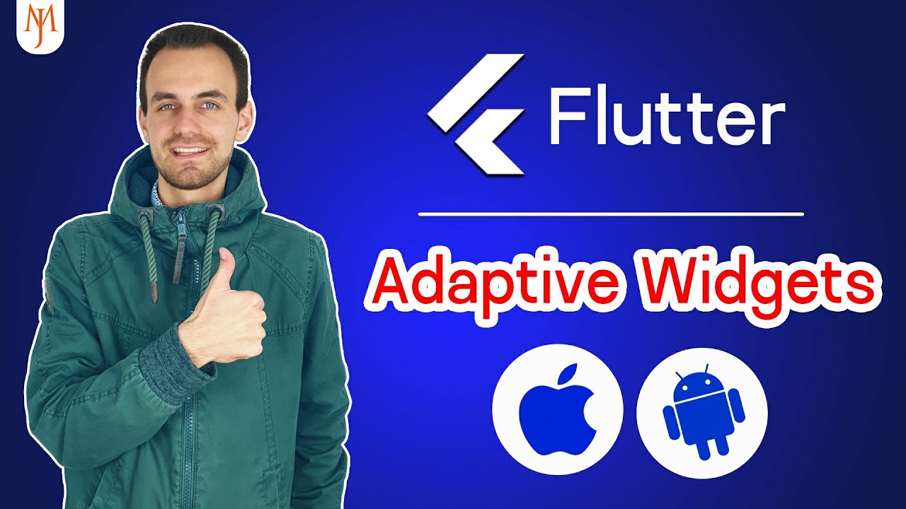 Flutter Tutorial - Adaptive Widgets [2022] (Platform Aware Widgets) YouTube video