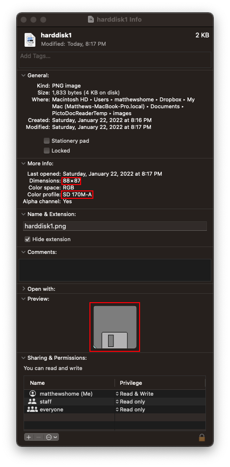 Harddisk Example 1