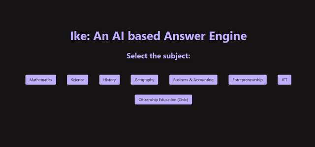 Subject English Page