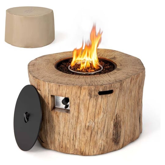 40-inch-round-propane-gas-fire-pit-table-wood-like-surface-with-laval-rock-pvc-cover-costway-1