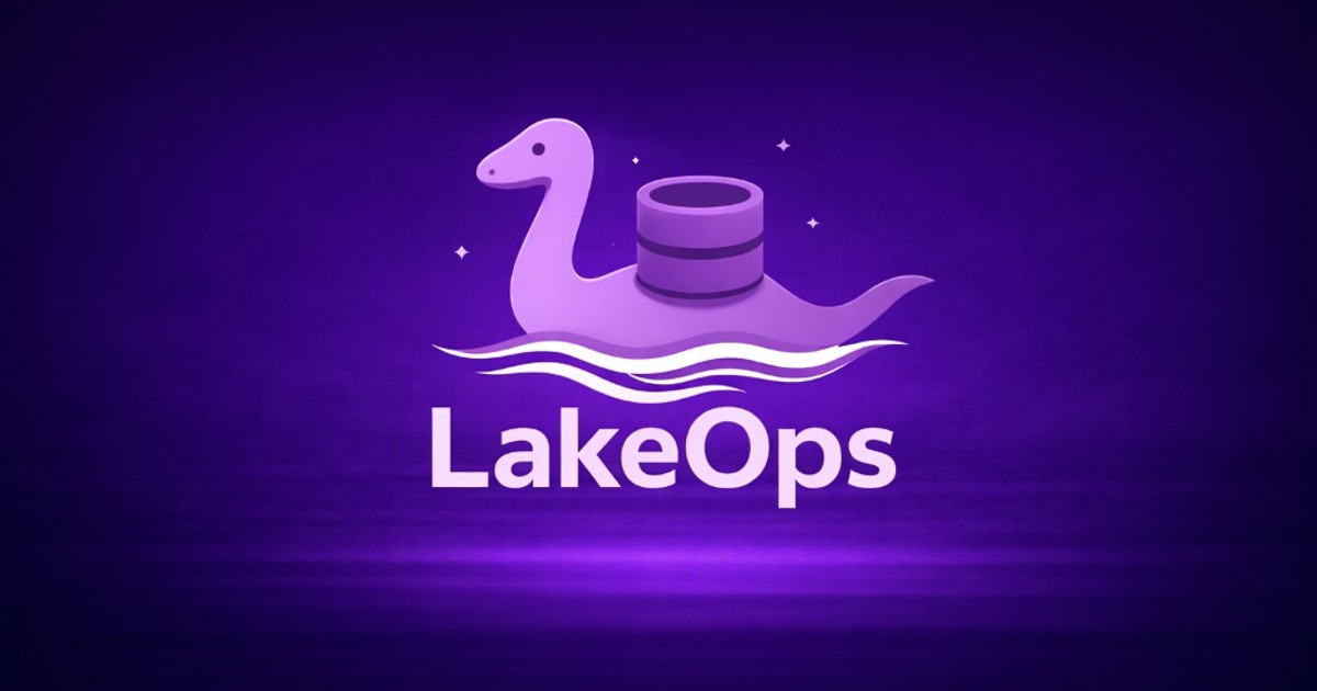 LakeOps — autonomous Iceberg control plane dashboard