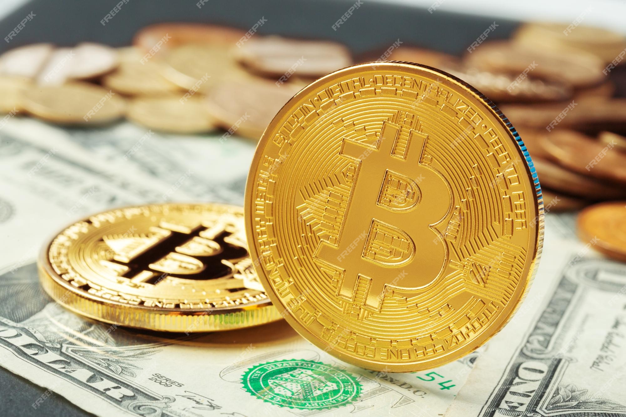 Bitcoin image taken from freepik