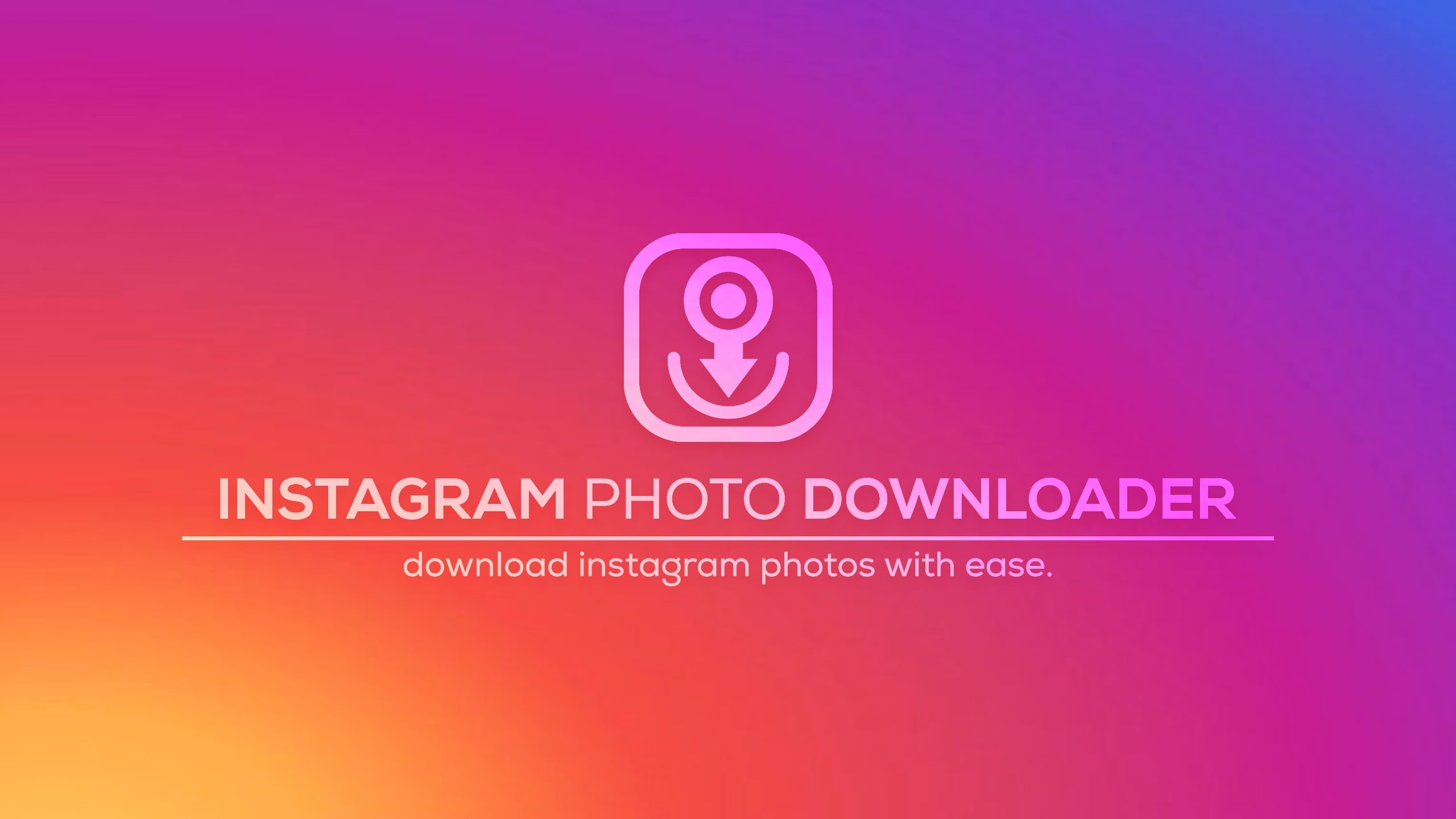 Instagram Photo Downloader