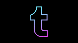 tumblr icon 2 with outline