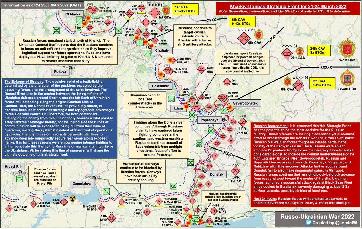 Kharkiv-Donbas Strategic Front 2022.3.21-3.24 🔍