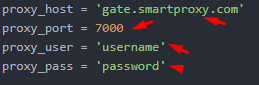 smartproxy ruby proxy username password authentication